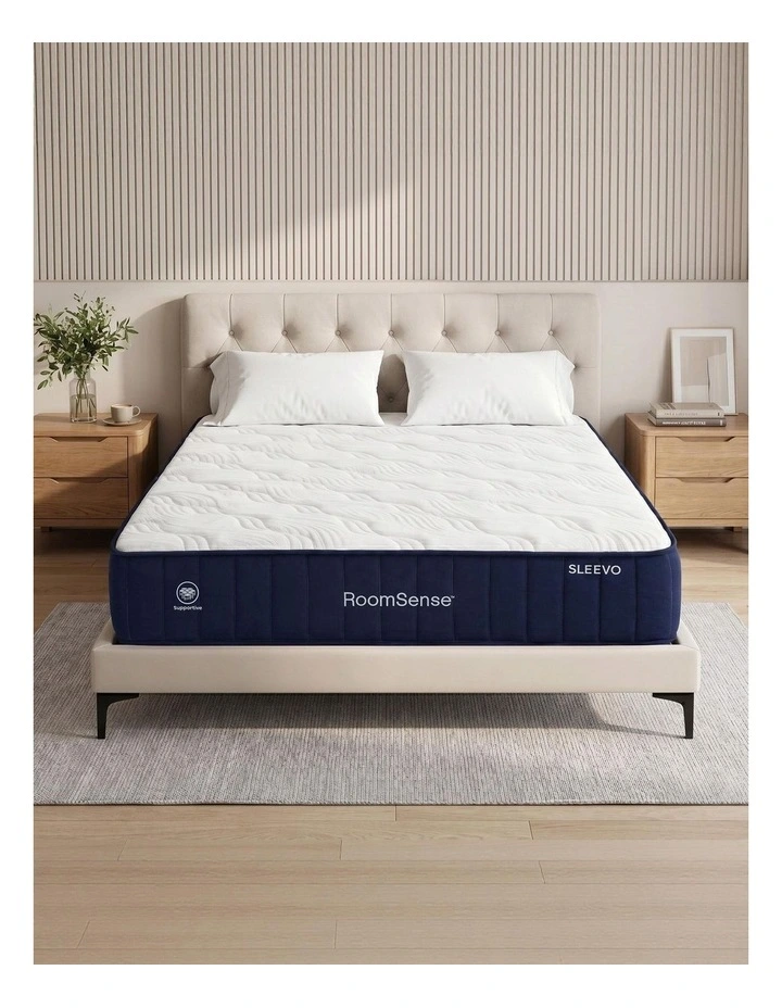 RoomSense Double Mattress 26cm, Firm Orthopedic Pocket Spring Hybrid, Back Pain Relief image 2