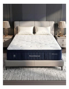 RoomSense Queen Mattress 34cm, Medium Hybrid, Tencel Cooling Pocket Spring, Back Pain Relief