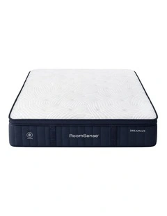 RoomSense Queen Mattress 34cm, Medium Hybrid, Tencel Cooling Pocket Spring, Back Pain Relief