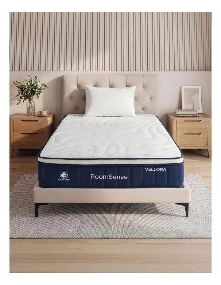 RoomSense King Single Mattress 30cm, Medium Firm Hybrid, Latex Lumbar Support, Pocket Spring image 2