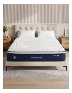 RoomSense King Mattress 30cm, Medium Firm Hybrid, Latex Lumbar Support, Pocket Spring