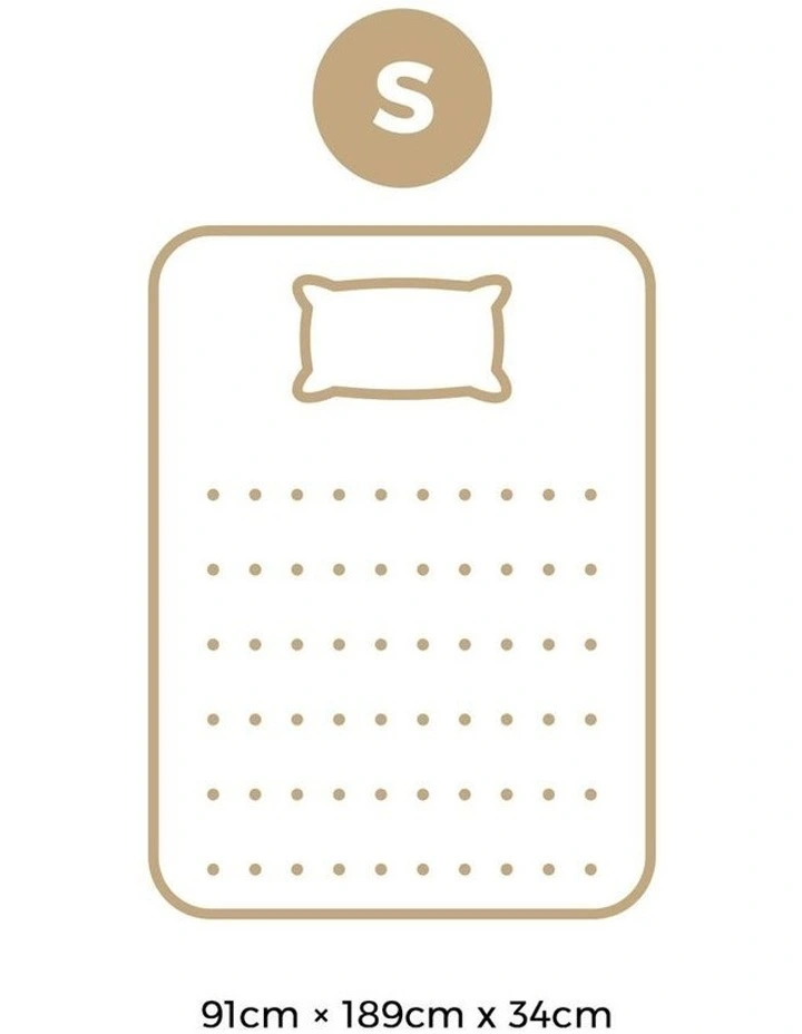 Bedra 34cm Cool Gel Foam Mattress - Single image 3