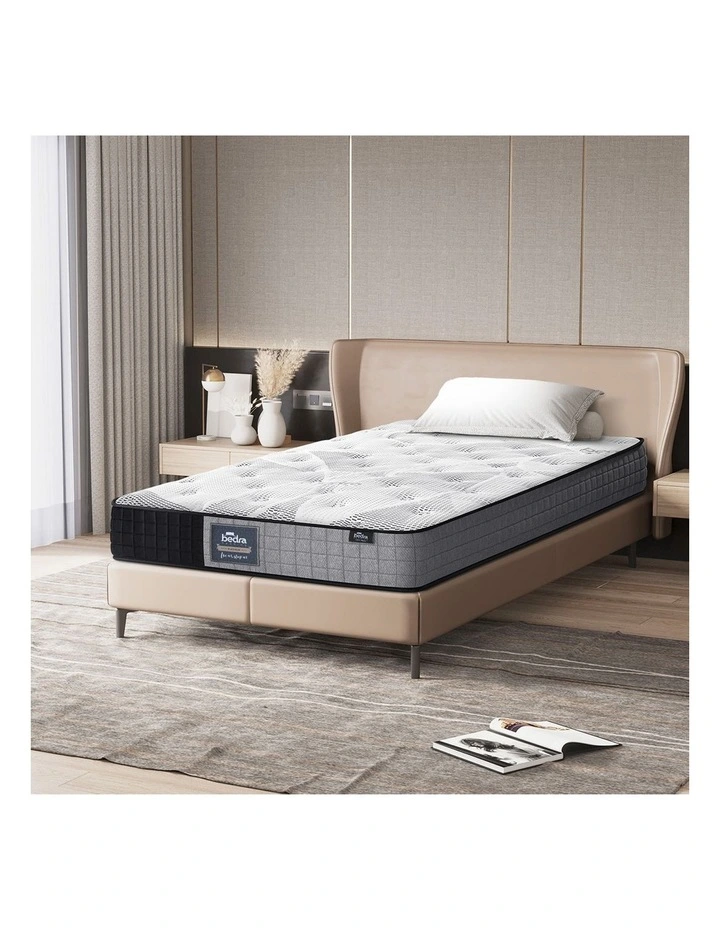 Bedra King Single Mattress 24cm Tight Top Foam Pocketed Springs Extra-firm image 7