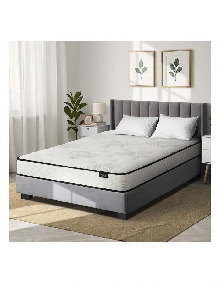 Bedra Queen Mattress Bonnell Spring Foam Bed Medium Firm Breathable 16cm image 4