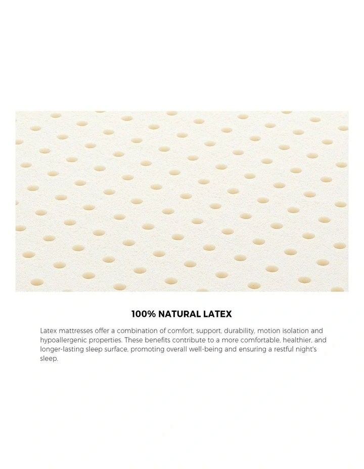 Bedra Mattress 9 Zone Latex Foam Pocket Spring Medium 34cm Queen image 6