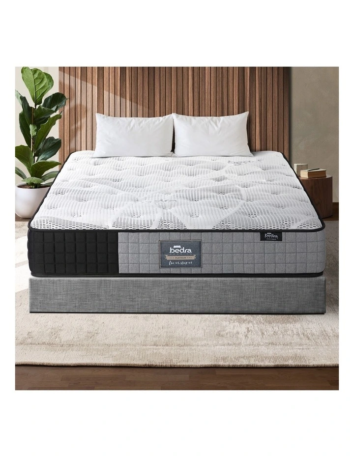 Bedra Double Mattress 24cm Tight Top Foam Pocketed Springs Extra-firm image 4