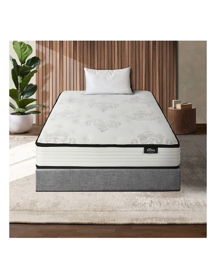 Bedra Single Mattress Bonnell Spring Foam Bed Medium Firm Breathable 16cm image 7