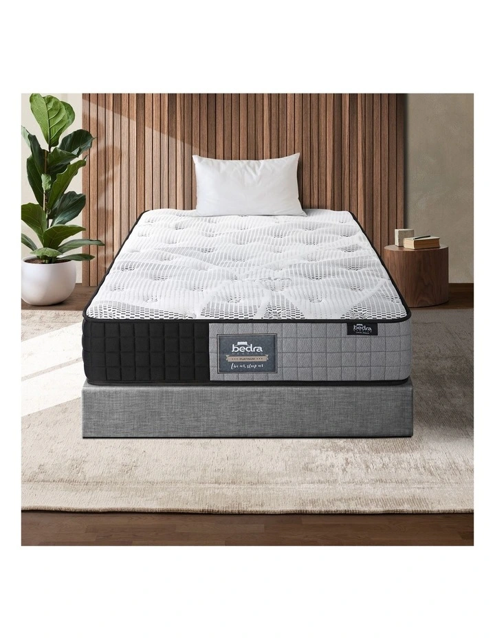 Bedra Single Mattress 24cm Tight Top Foam Pocketed Springs Extra-firm image 4
