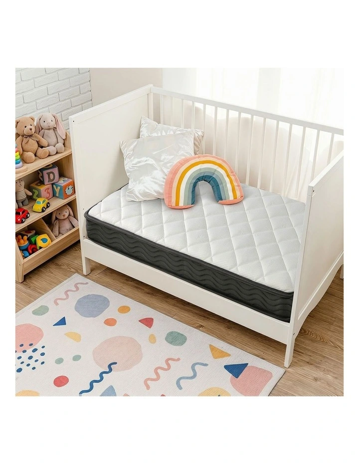 Bedra Baby Cot Mattress Bonnell Spring Foam Kids Bed Edge Breathable 13cm image 7