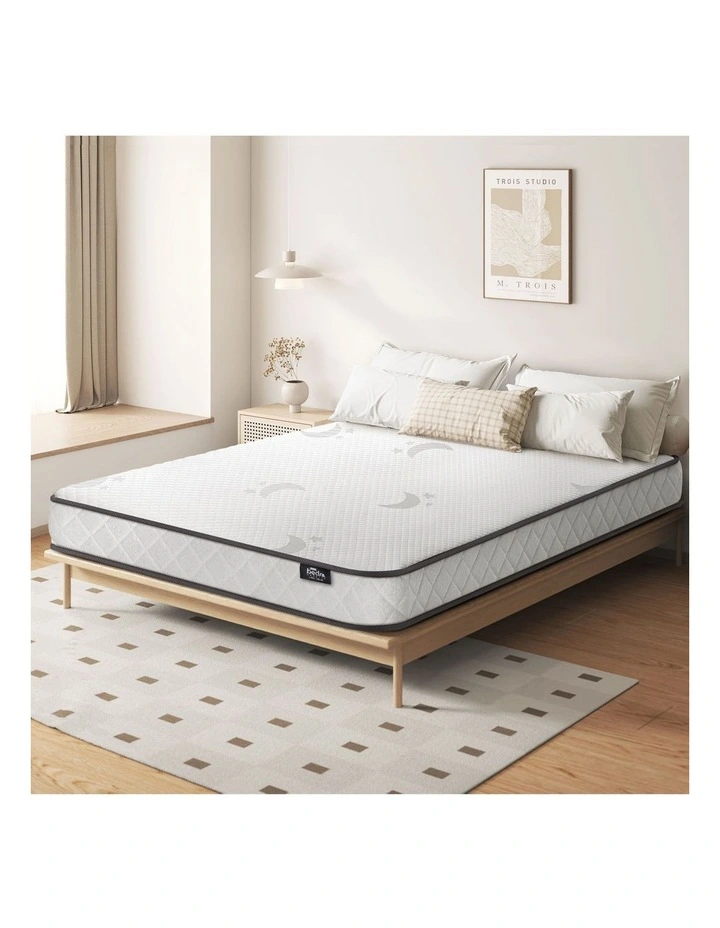 Bedra Double Mattress Tight Top Bed Bonnell Spring Foam 13CM image 4