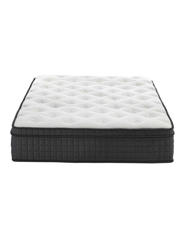 Bedra King Mattress Cool Gel Foam Pocket Spring 34CM with Pillows image 2