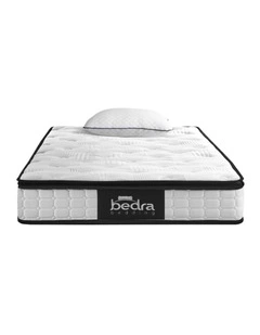 Bedra 22CM Single Mattress Cool Gel Foam Bonnell Spring with Pillow
