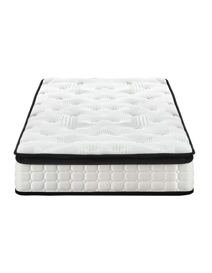 Bedra 22CM Single Mattress Cool Gel Foam Bonnell Spring with Pillow image 2