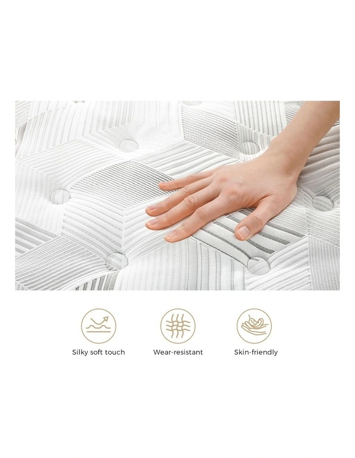 Bedra 22CM Single Mattress Cool Gel Foam Bonnell Spring with Pillow image 5