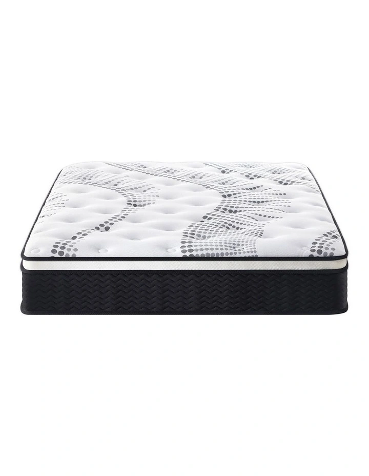 Bedra King Mattress Cool Gel Foam Euro Top Bed 22cm image 2