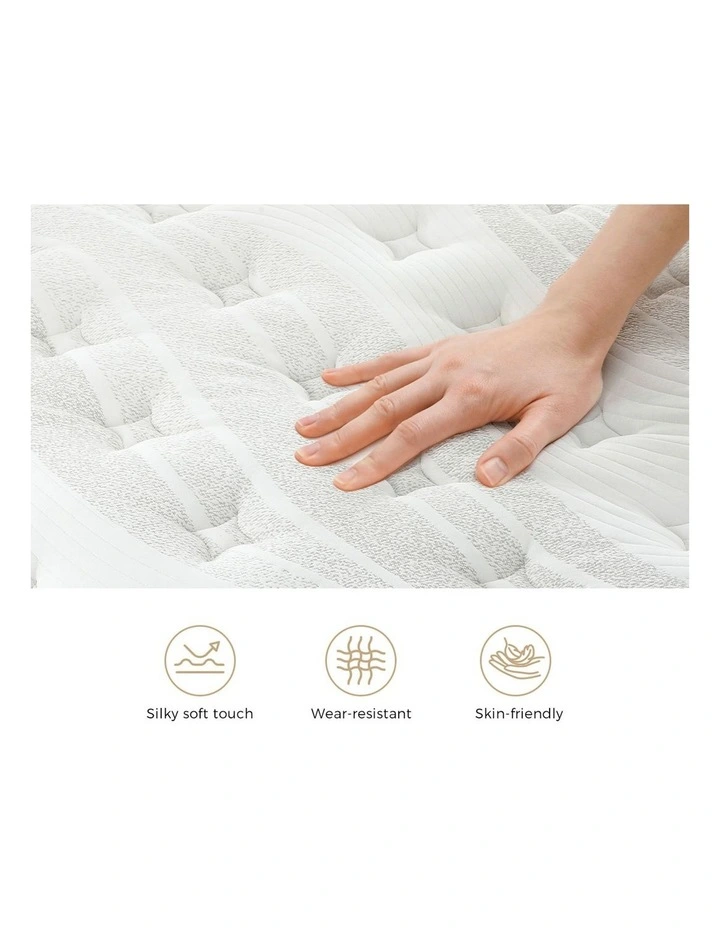 Bedra King Single Mattress Cool Gel Foam Pocket Spring 34CM with Pillow image 5