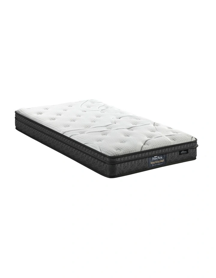 Bedra Single Mattress Bonnell Spring Tight Top Bed Medium Firm 21CM image 1