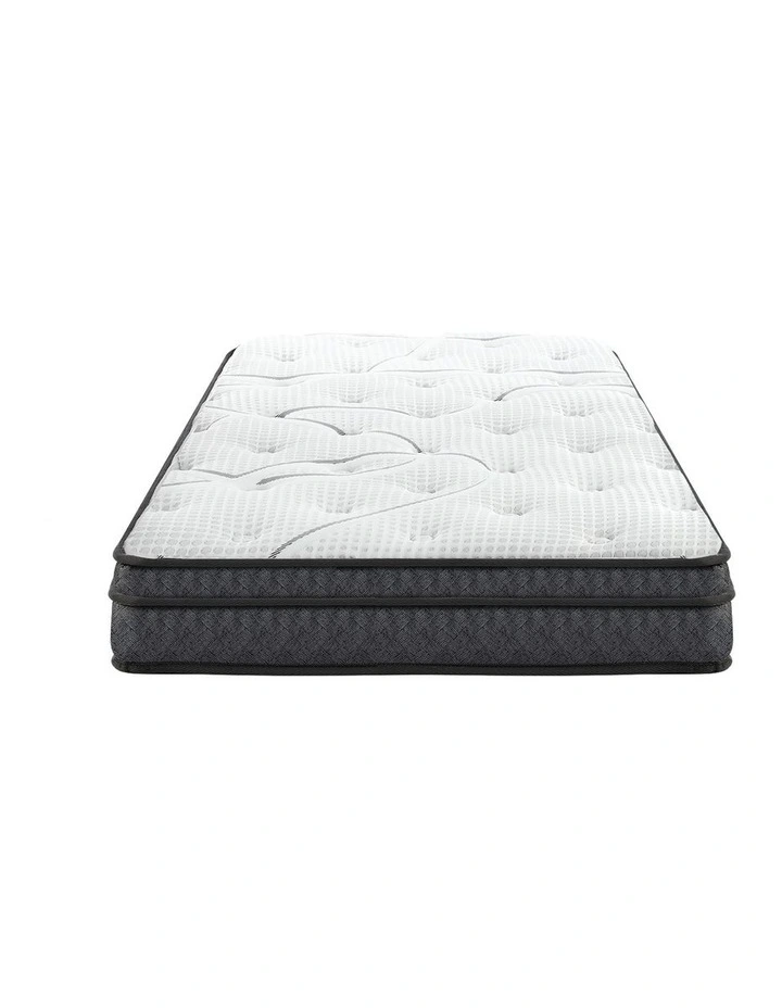 Bedra Single Mattress Bonnell Spring Tight Top Bed Medium Firm 21CM image 2
