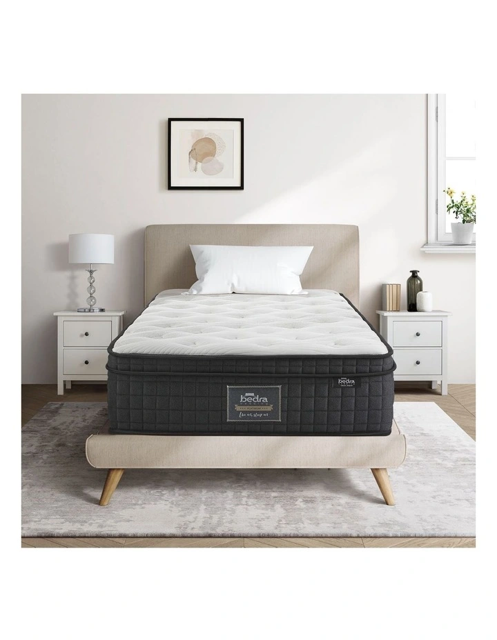 Bedra Single Mattress Cool Gel Foam Pocket Spring 34CM with Pillow image 4