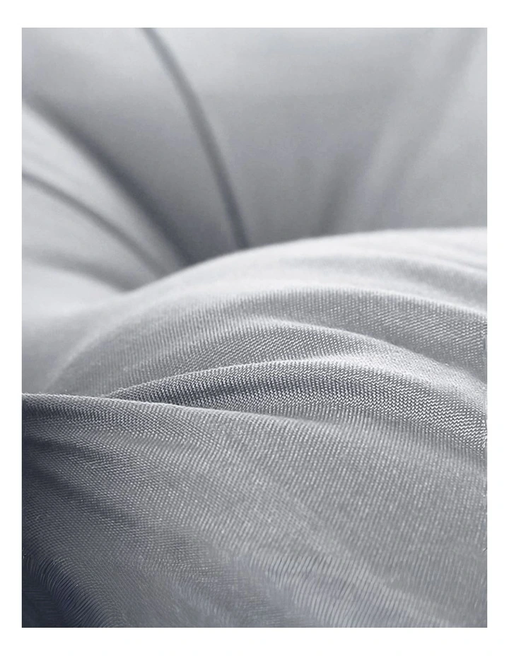 SOGA 2x 150cm Crown Pillows Tufted Light Grey Headboard Cushion Set image 4