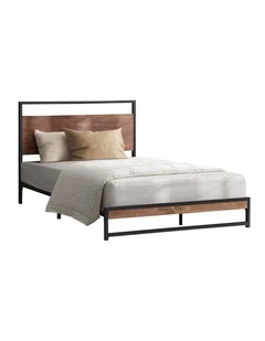 Oikiture Metal Bed Frame King Single Size Beds Base Platform Wood