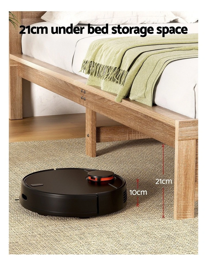 Artiss King Single Bed Frame Wooden Bed Base image 5