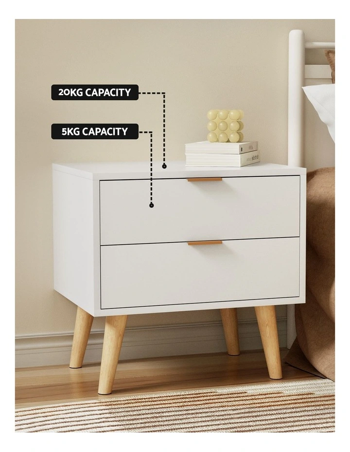 Artiss Queen Bed Frame Bedside Table Set Gas Lift Storage Boucle Headboard image 7