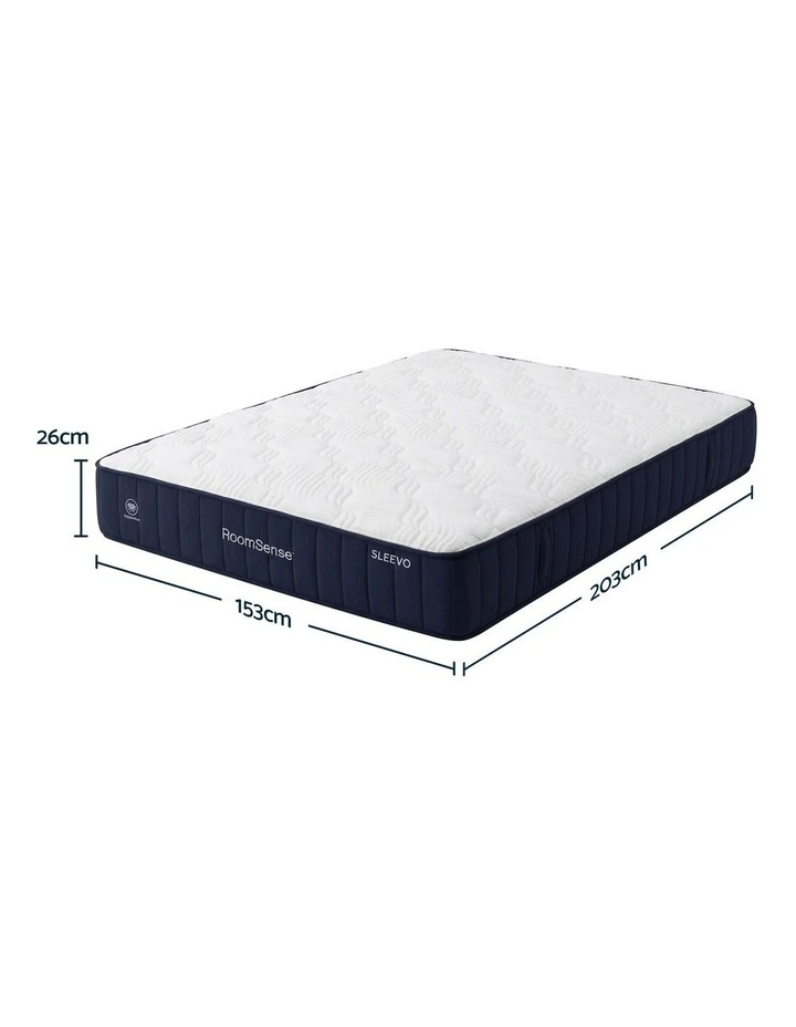 RoomSense Queen Firm Mattress 26cm Bundle with Storage Bed Frame image 6