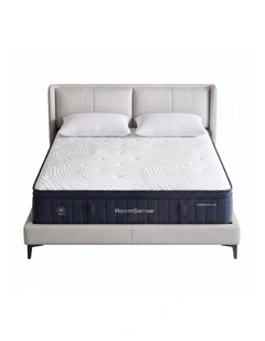 RoomSense Queen 34cm Medium Soft Gel Mattress Bundle with 2 Cooling Pillows