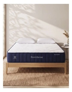 RoomSense Queen 30cm Medium Firm Latex Mattress Bundle with 2 Pillows