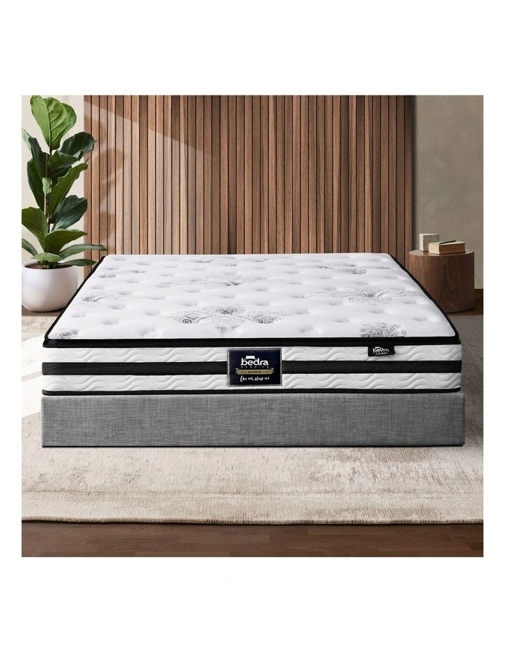 Bedra Double Mattress Luxury Bed Bonnell Spring Foam 22cm image 4