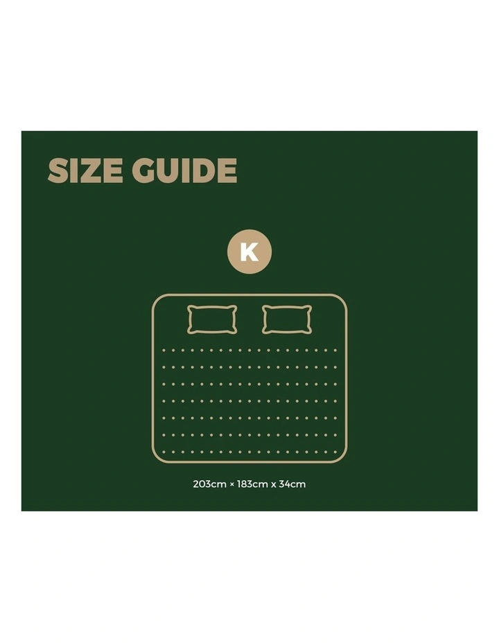 Bedra Mattress 7 Zone Euro Top Latex Pocket Spring 34cm King image 3
