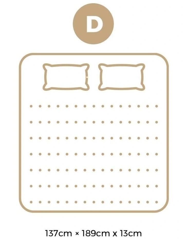 Bedra 13cm Bonnell Spring Mattress - Double image 2