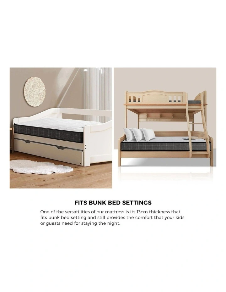 Bedra 13cm Bonnell Spring Mattress - Double image 5