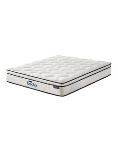 Bedra Mattress Luxury Boucle Fabric Euro Top Pocket Spring Bed 22cm Queen