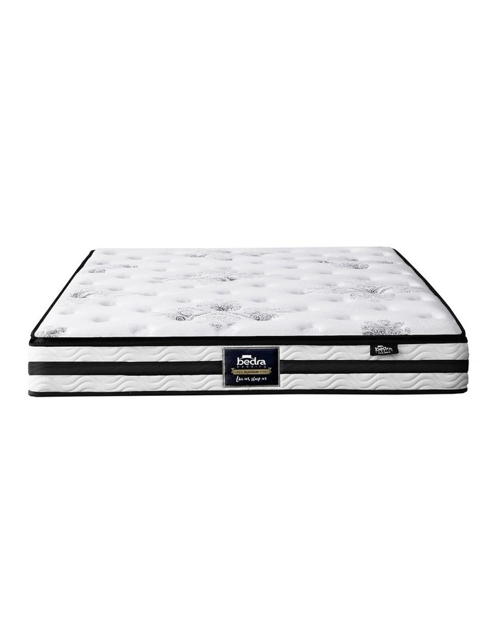 Bedra Queen Mattress Luxury Bed Bonnell Spring Foam 22cm image 1