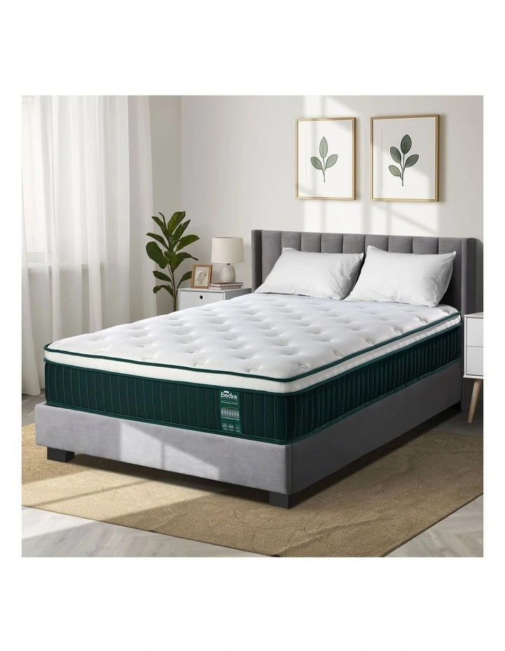 Bedra King Mattress 30cm Cool Gel Foam Medium Firm image 4