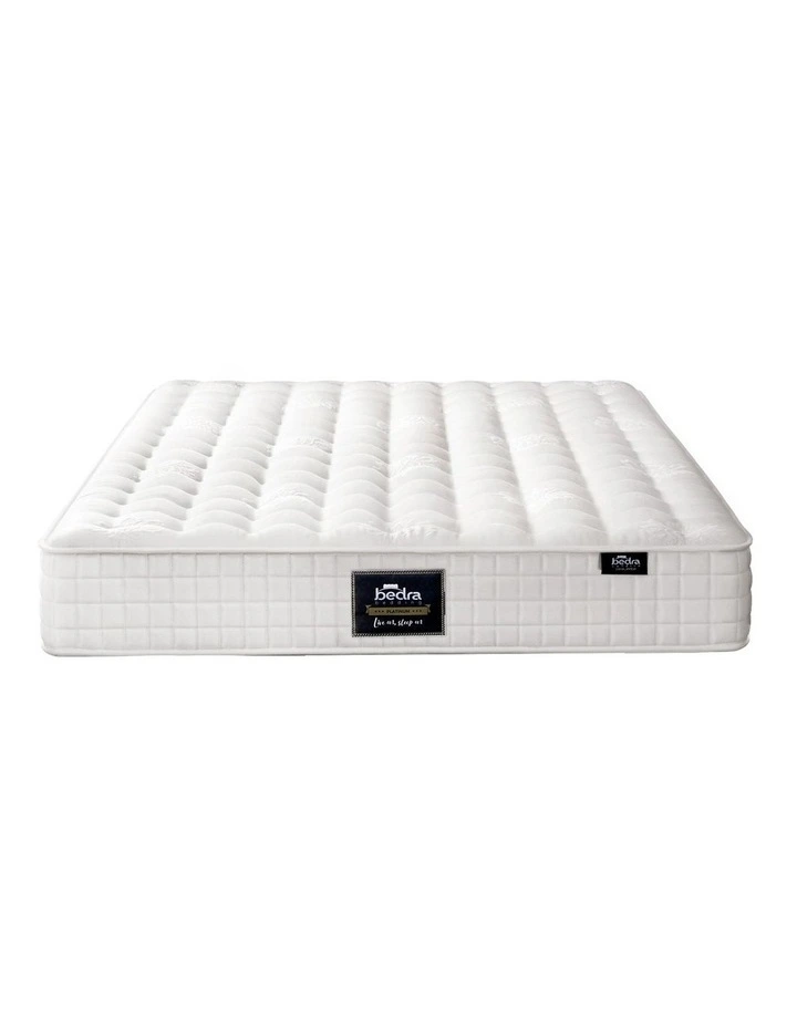 Bedra Mattress Bed Tight Top Pocket Spring Foam Medium Firm 27cm Queen image 1