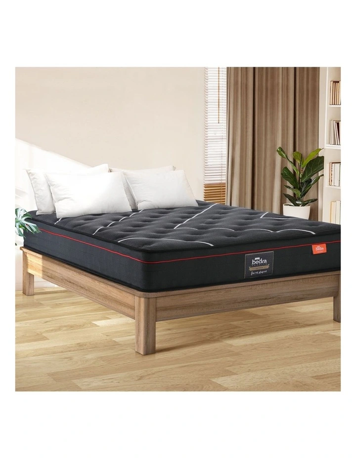 Bedra King Mattress Tight Top Bed Cool Gel Foam Pocket Spring 22cm Medium image 4
