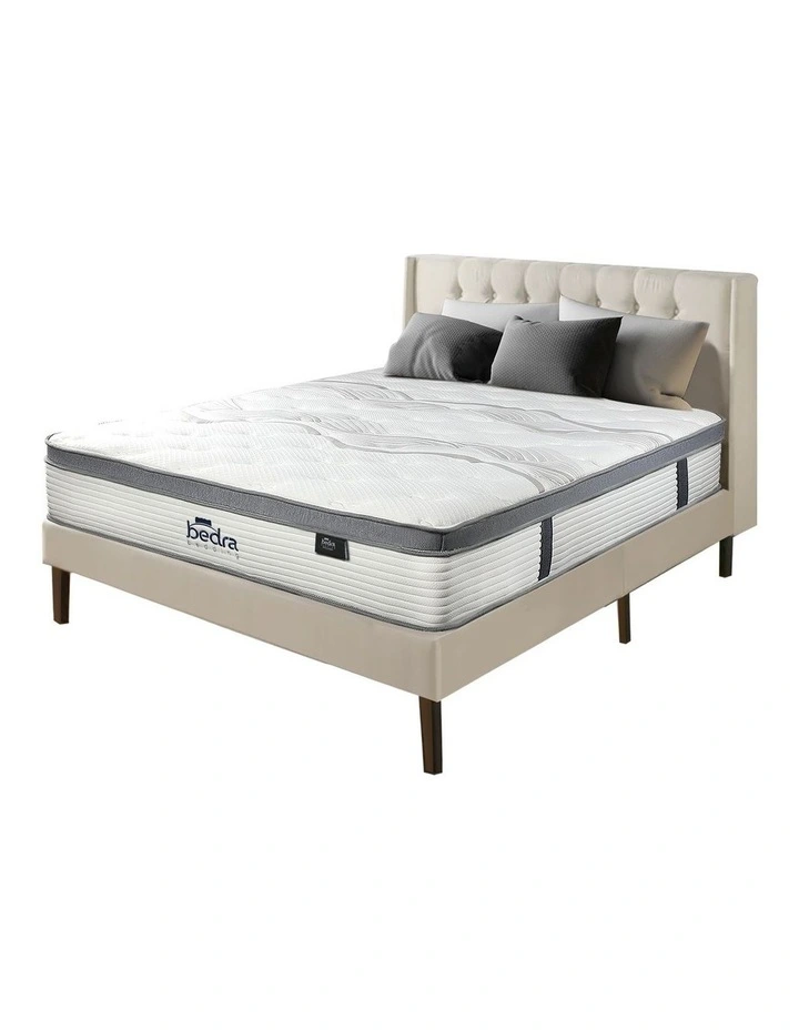 Bedra 7 Zone Mattress Euro Top Pocket Spring Medium Firm Double image 1