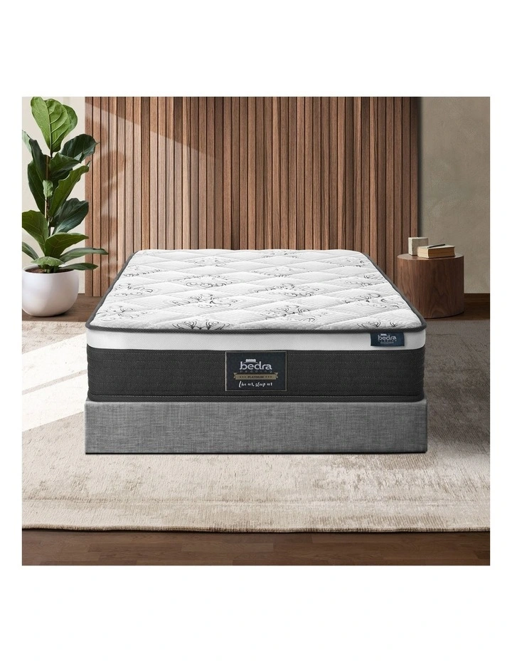 Bedra Mattress Luxury Foam Bed Firm Pocket Spring 30cm King Single image 4