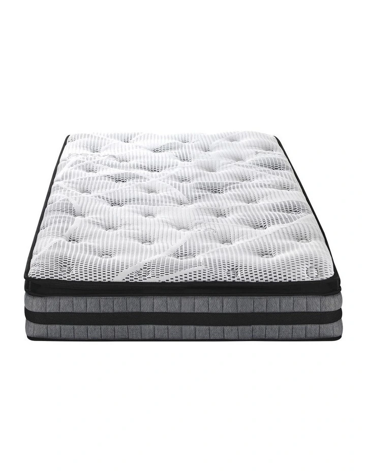 Bedra Mattress Cool Gel Foam Bonnell Spring Pillow Top Bed 22cm Single image 2