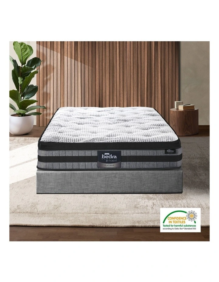 Bedra Mattress Cool Gel Foam Bonnell Spring Pillow Top Bed 22cm Single image 4