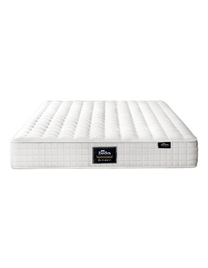 Bedra Mattress Bed Tight Top Pocket Spring Foam Medium Firm 27cm King image 1