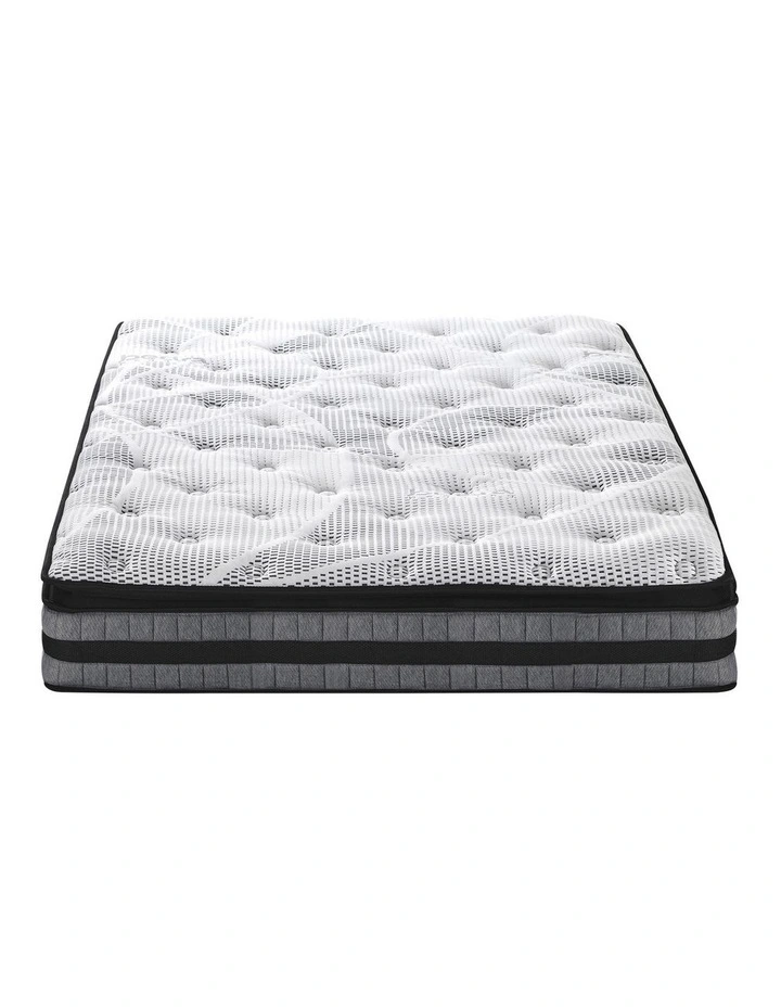 Bedra Mattress Cool Gel Foam Bonnell Spring Pillow Top Bed 22cm Queen image 2