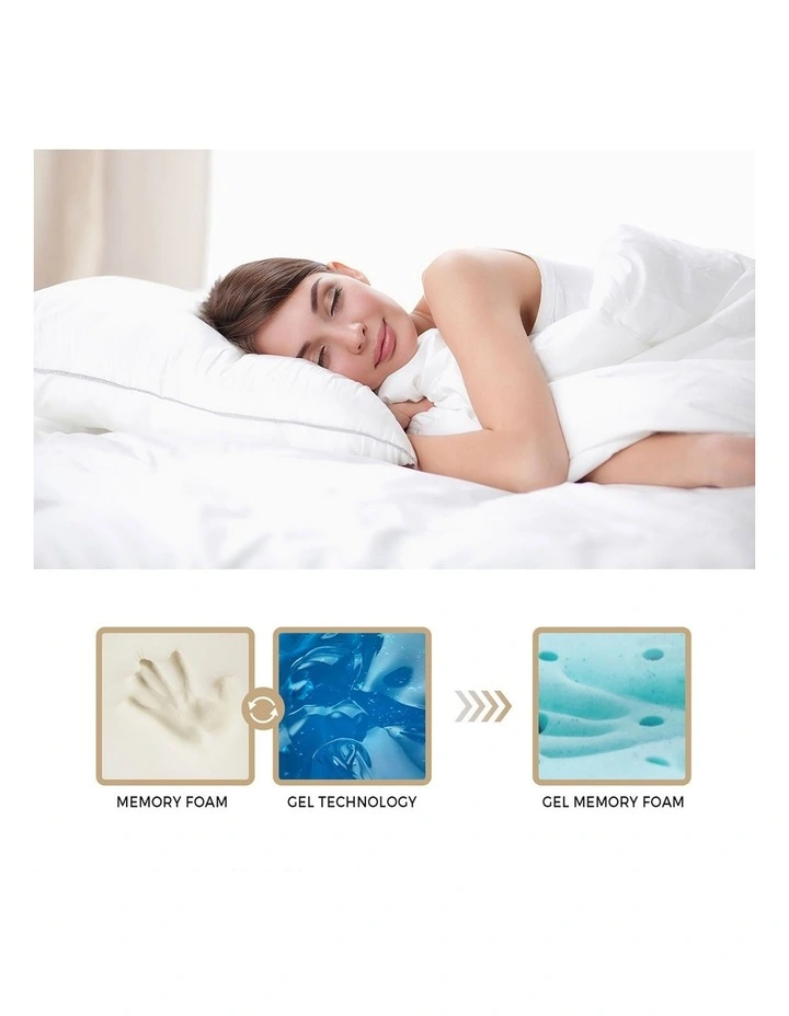 Bedra Mattress Cool Gel Foam Bonnell Spring Pillow Top Bed 22cm Queen image 6