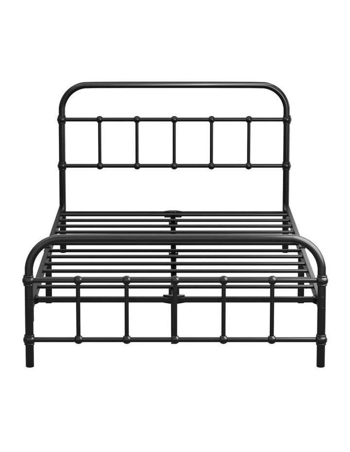 Oikiture Metal Bed Frame King Single Size Bed Base Platform image 2