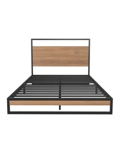 Artiss Metal Bed Frame Single Size Beds Platform with Mattress