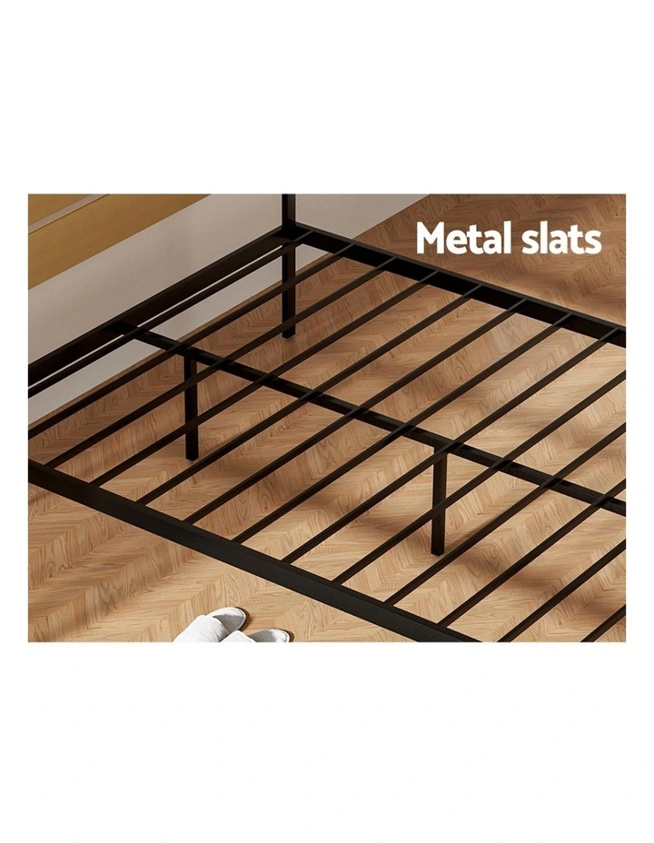 Artiss Bed Frame Double Size Metal Frame PAULA image 6