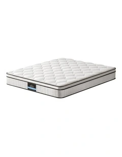 Giselle Bedding Mattress Boucle Fabric Cover Medium Firm 22cm King